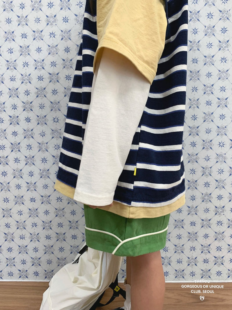 go;u - Korean Children Fashion - #stylishchildhood - Curve Half Pants - 4