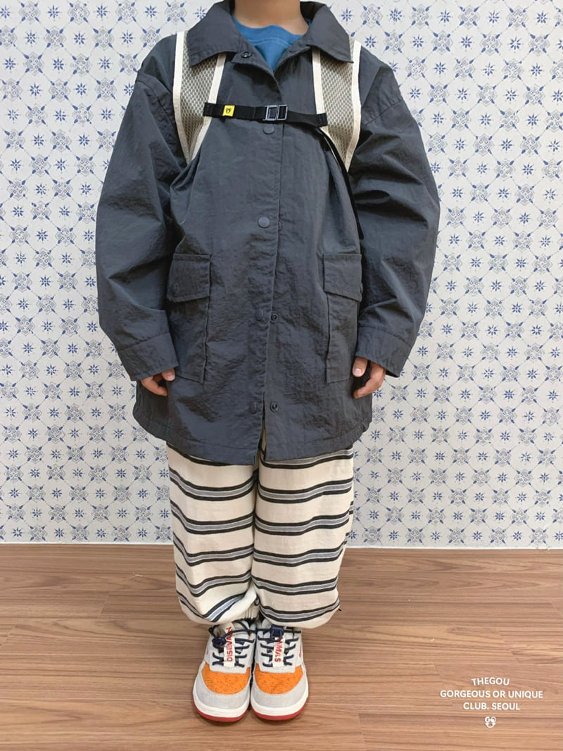 go;u - Korean Children Fashion - #childofig - Square Stop Jacket - 3