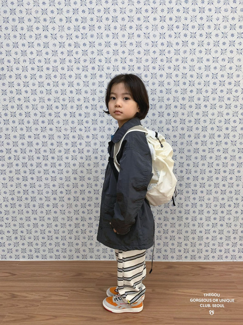 go;u - Korean Children Fashion - #childofig - Square Stop Jacket - 4