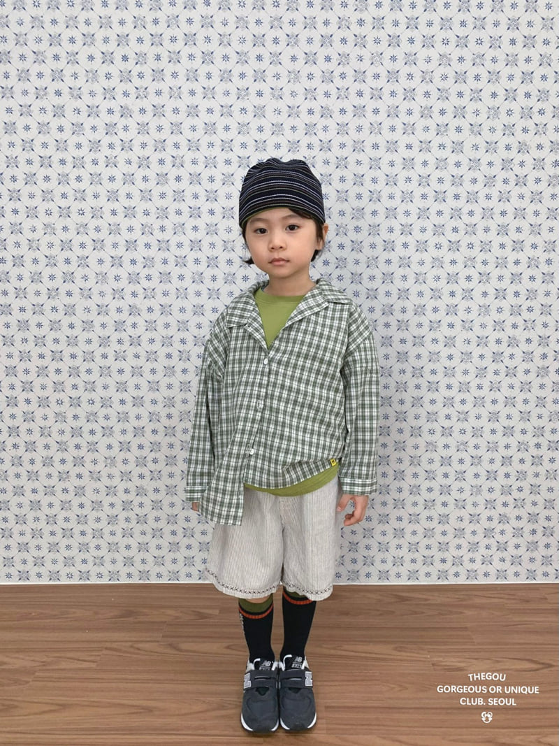 go;u - Korean Children Fashion - #designkidswear - Check Shirt - 11