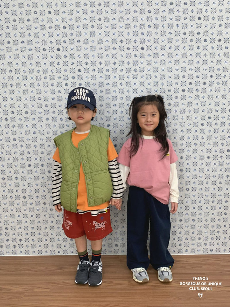 go;u - Korean Children Fashion - #designkidswear - Stripe Joy Tee - 7