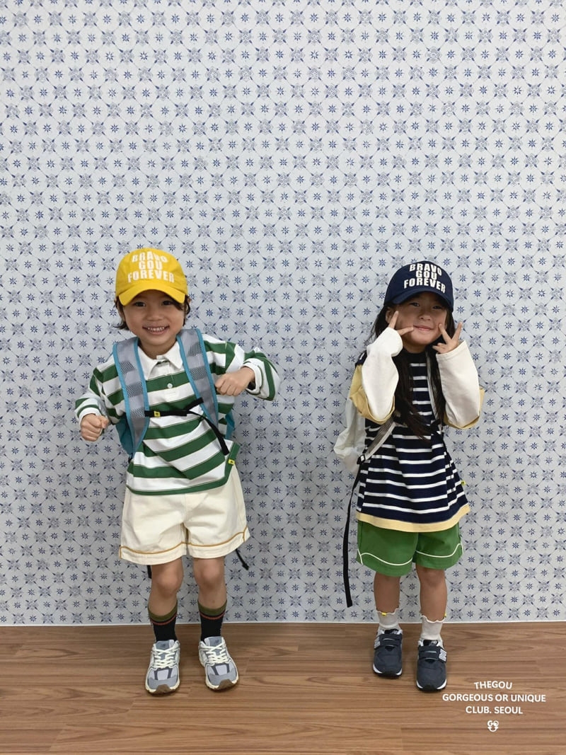 go;u - Korean Children Fashion - #designkidswear - Spring Spring Collar Tee - 8