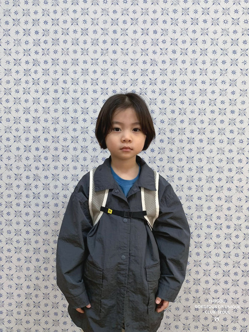 go;u - Korean Children Fashion - #designkidswear - Square Stop Jacket - 5