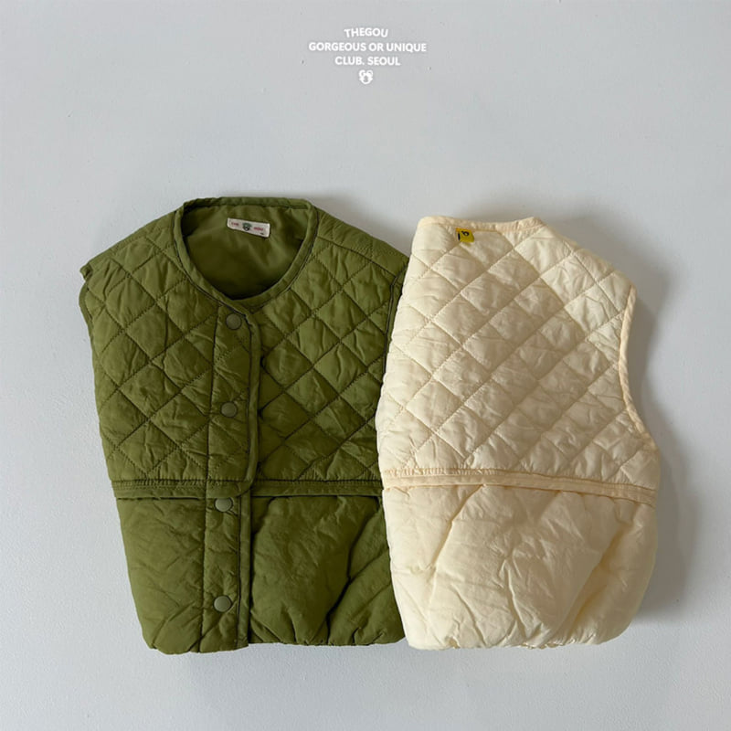go;u - Korean Children Fashion - #discoveringself - Divide Vest
