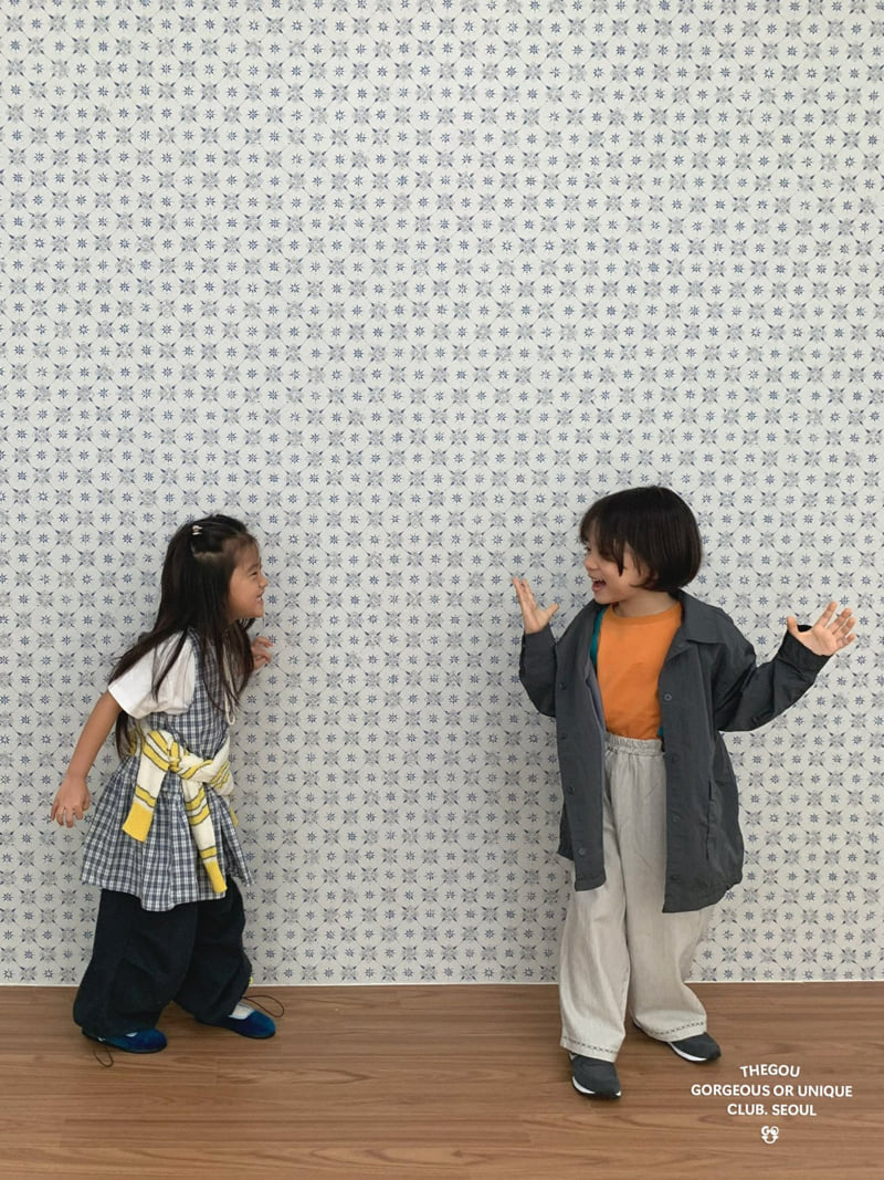 go;u - Korean Children Fashion - #discoveringself - Square Stop Jacket - 6
