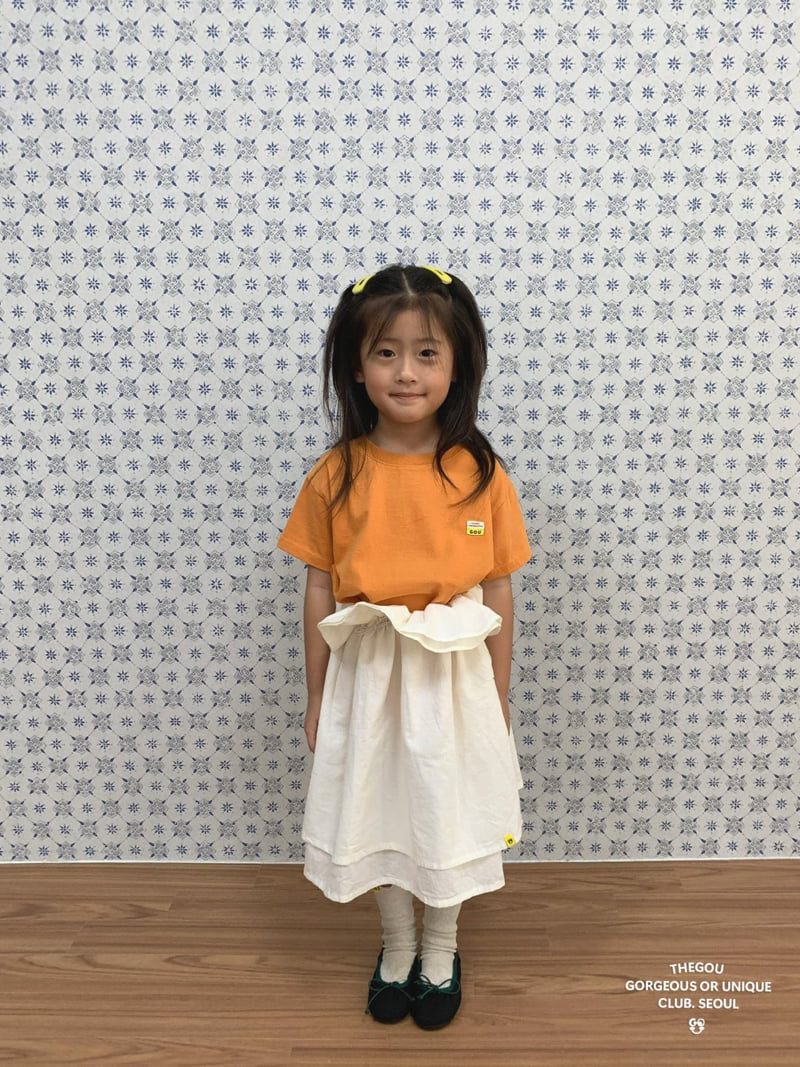 go;u - Korean Children Fashion - #fashionkids - Double Layer Skirt - 6