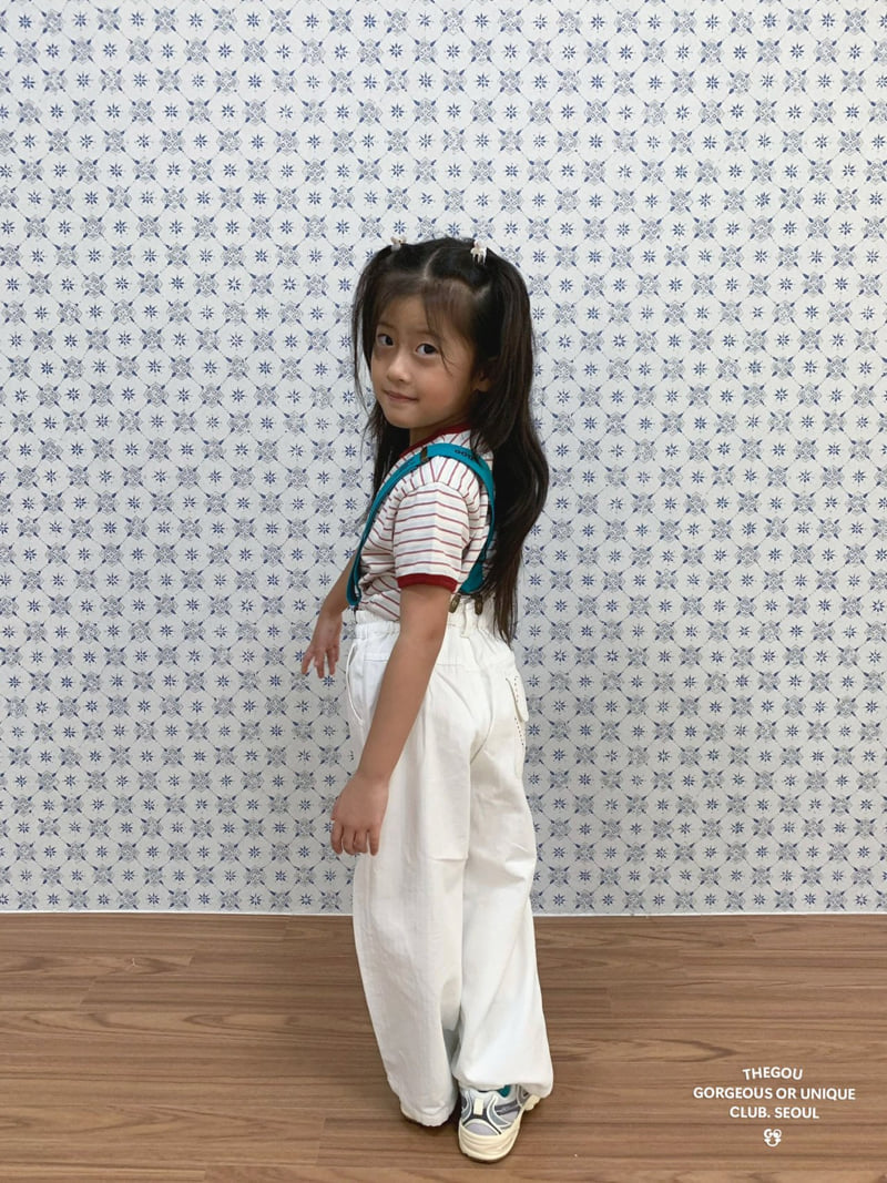 go;u - Korean Children Fashion - #fashionkids - Ringer Short Sleeve Tee - 10