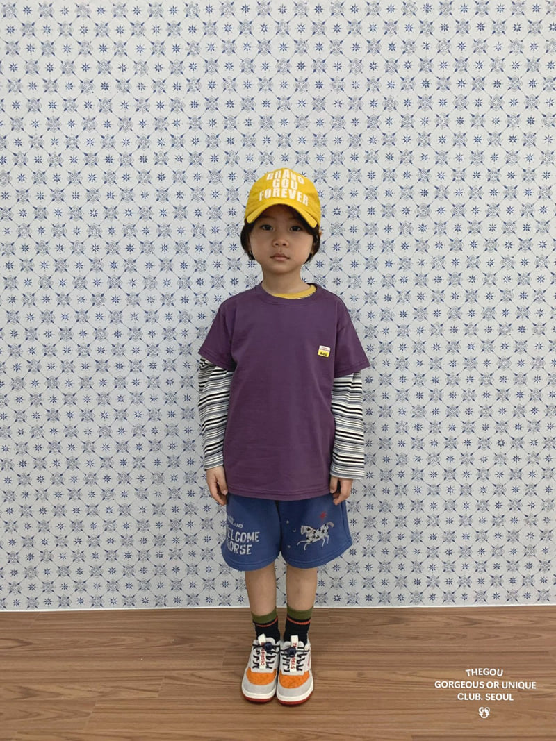 go;u - Korean Children Fashion - #fashionkids - Multi Stripe Tee - 3