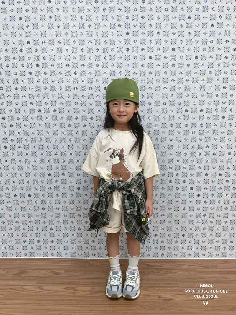 go;u - Korean Children Fashion - #fashionkids - Curve Half Pants - 8