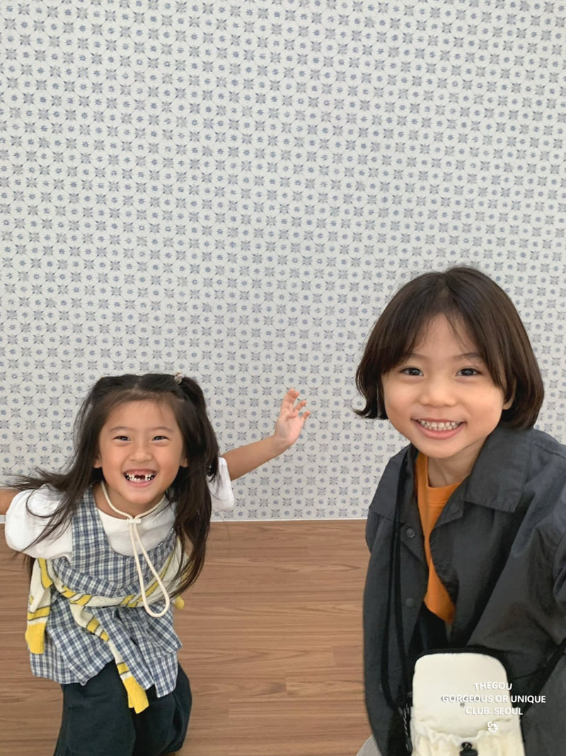 go;u - Korean Children Fashion - #fashionkids - Square Stop Jacket - 7