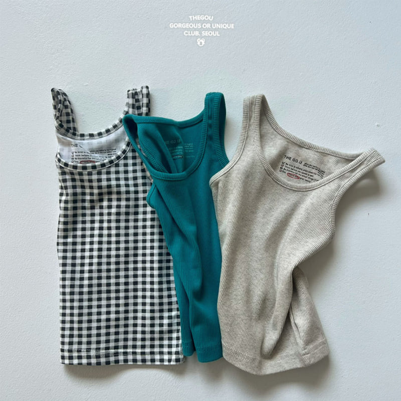 go;u - Korean Children Fashion - #fashionkids - Balance Sleeveless Top