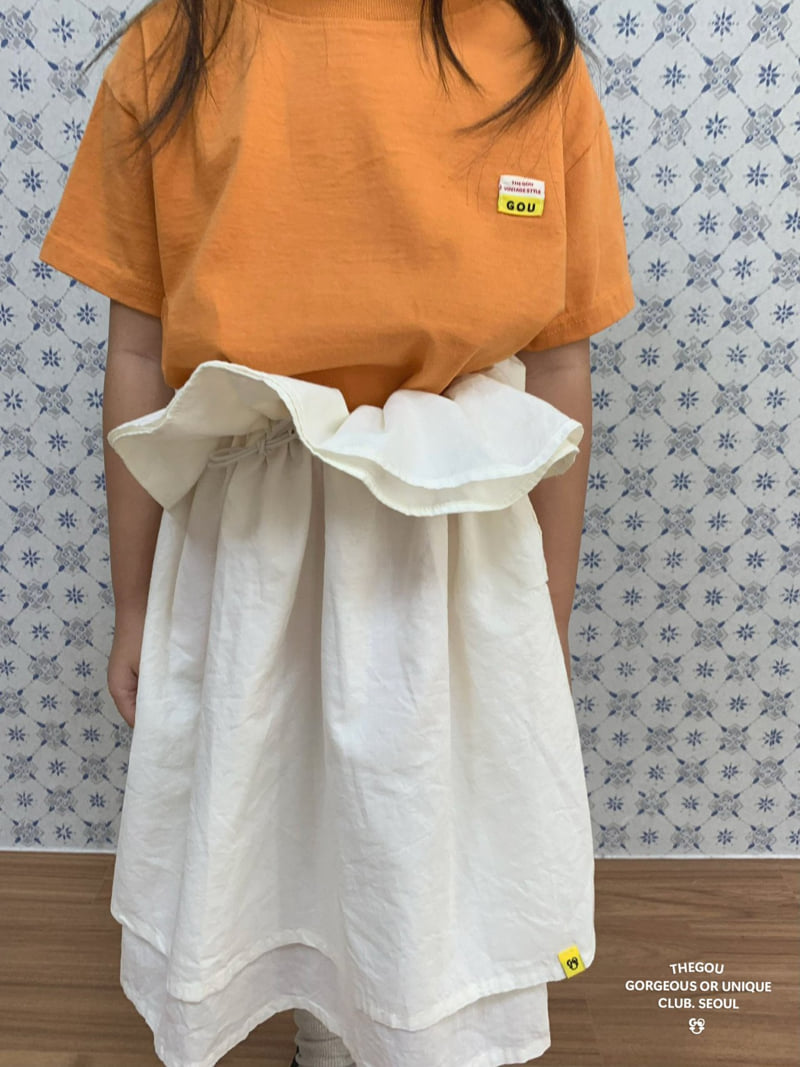 go;u - Korean Children Fashion - #kidsshorts - Double Layer Skirt - 7