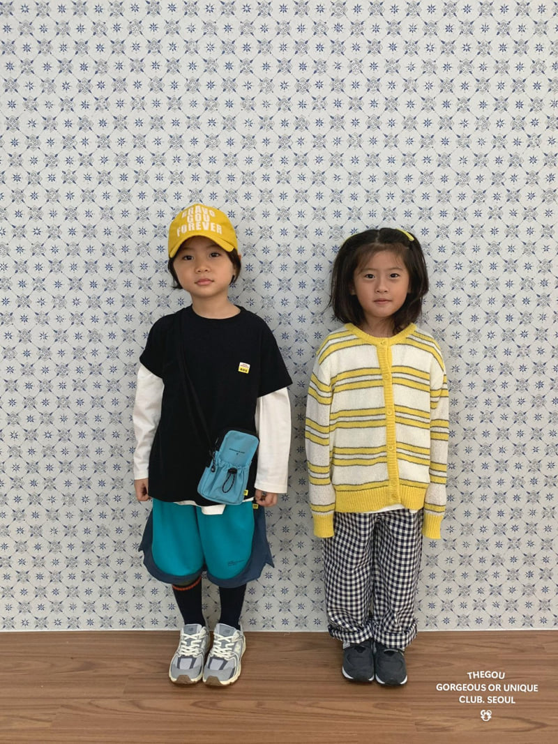 go;u - Korean Children Fashion - #kidsshorts - Checkered Pants - 5