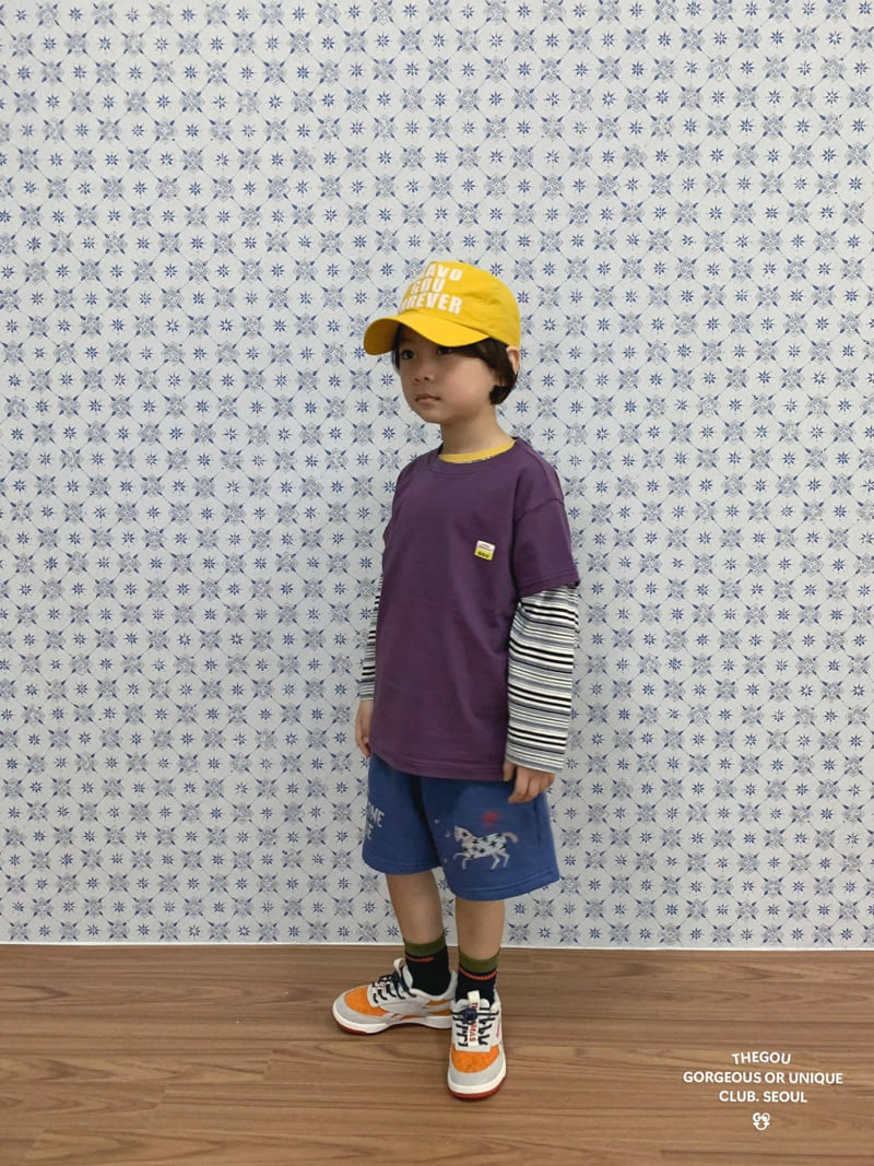 go;u - Korean Children Fashion - #fashionkids - Multi Stripe Tee - 4