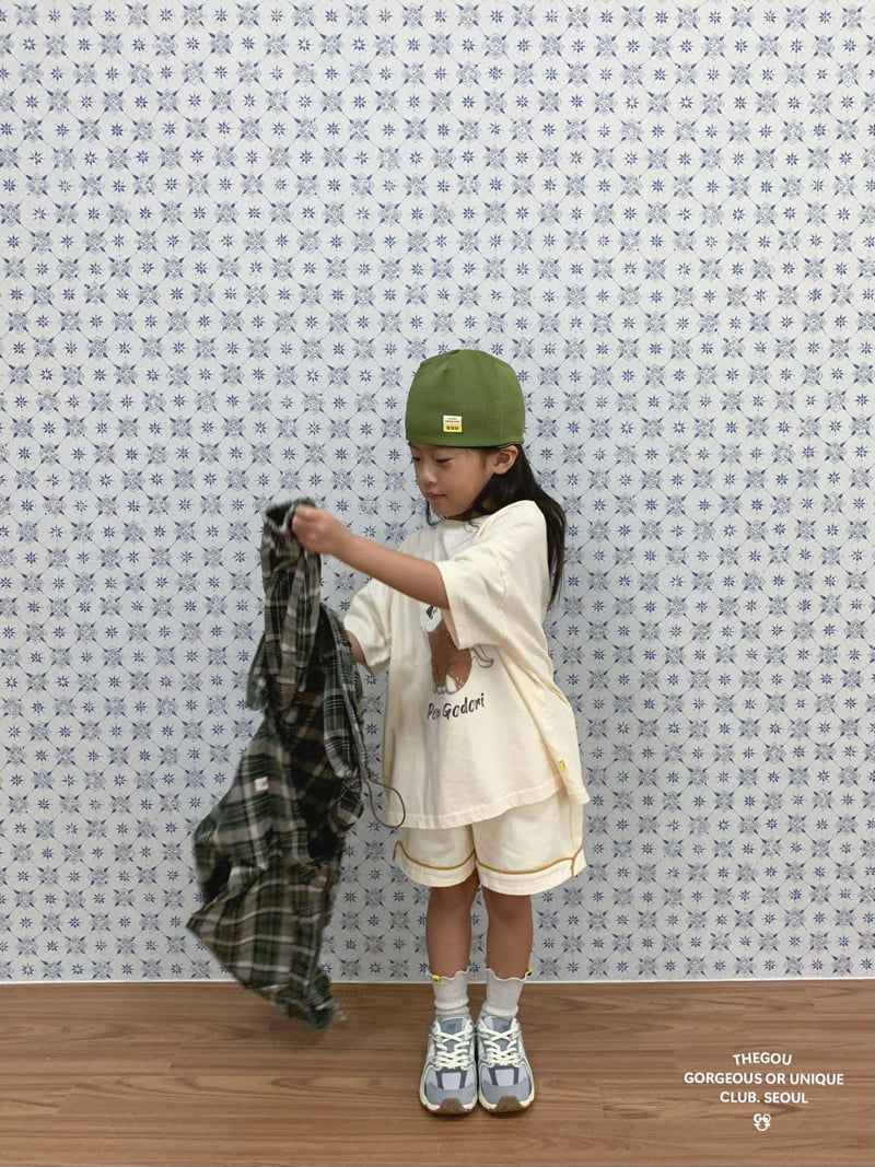 go;u - Korean Children Fashion - #kidsshorts - Curve Half Pants - 9