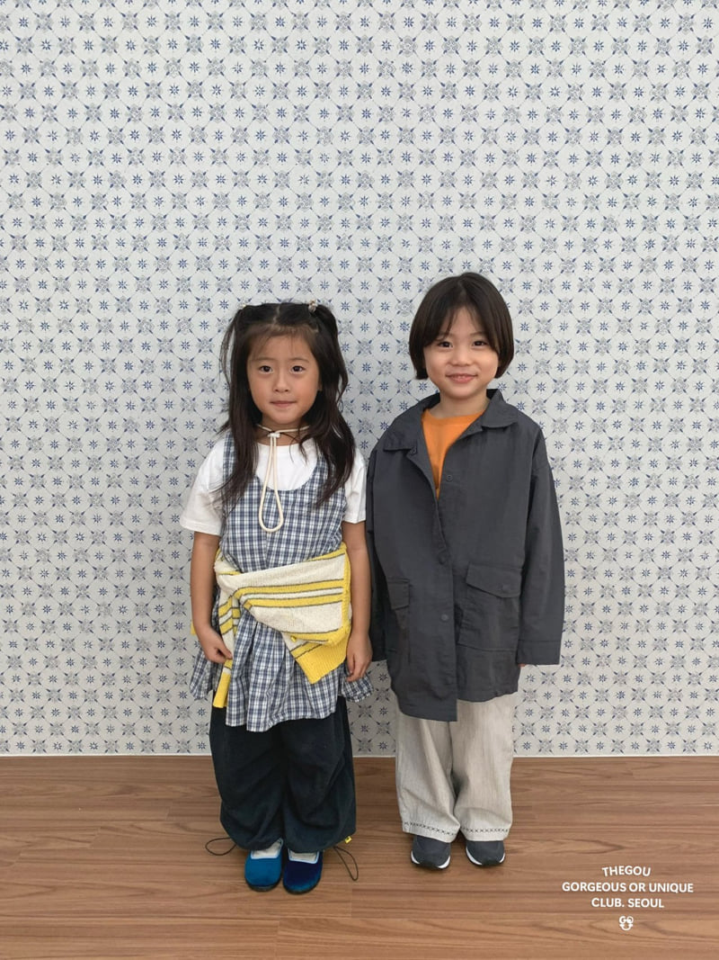 go;u - Korean Children Fashion - #kidsshorts - Square Stop Jacket - 8