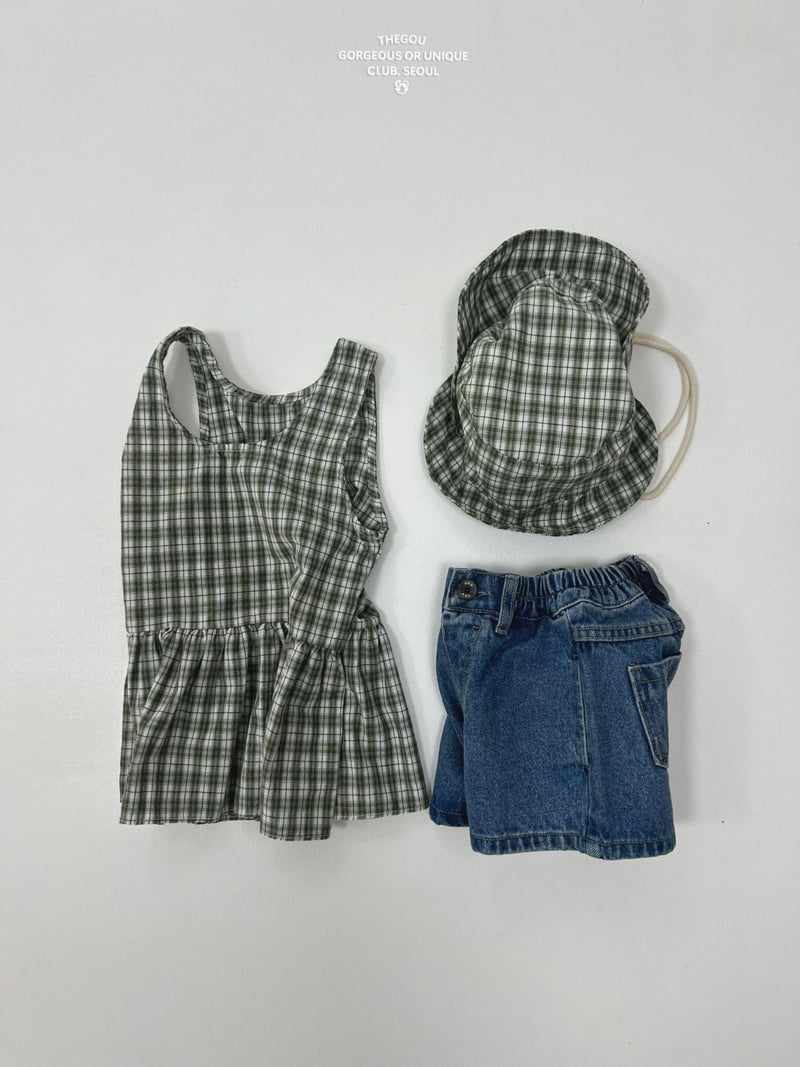 go;u - Korean Children Fashion - #kidsstore - Check Check Bucket Hat - 11