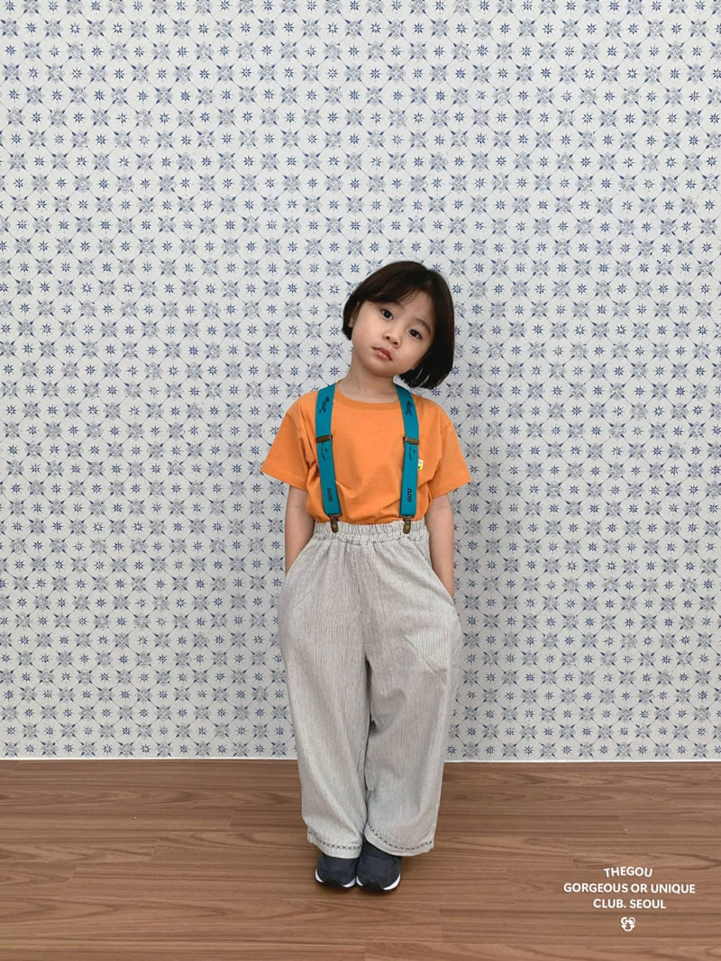 go;u - Korean Children Fashion - #kidsshorts - Gou Suspenders - 4