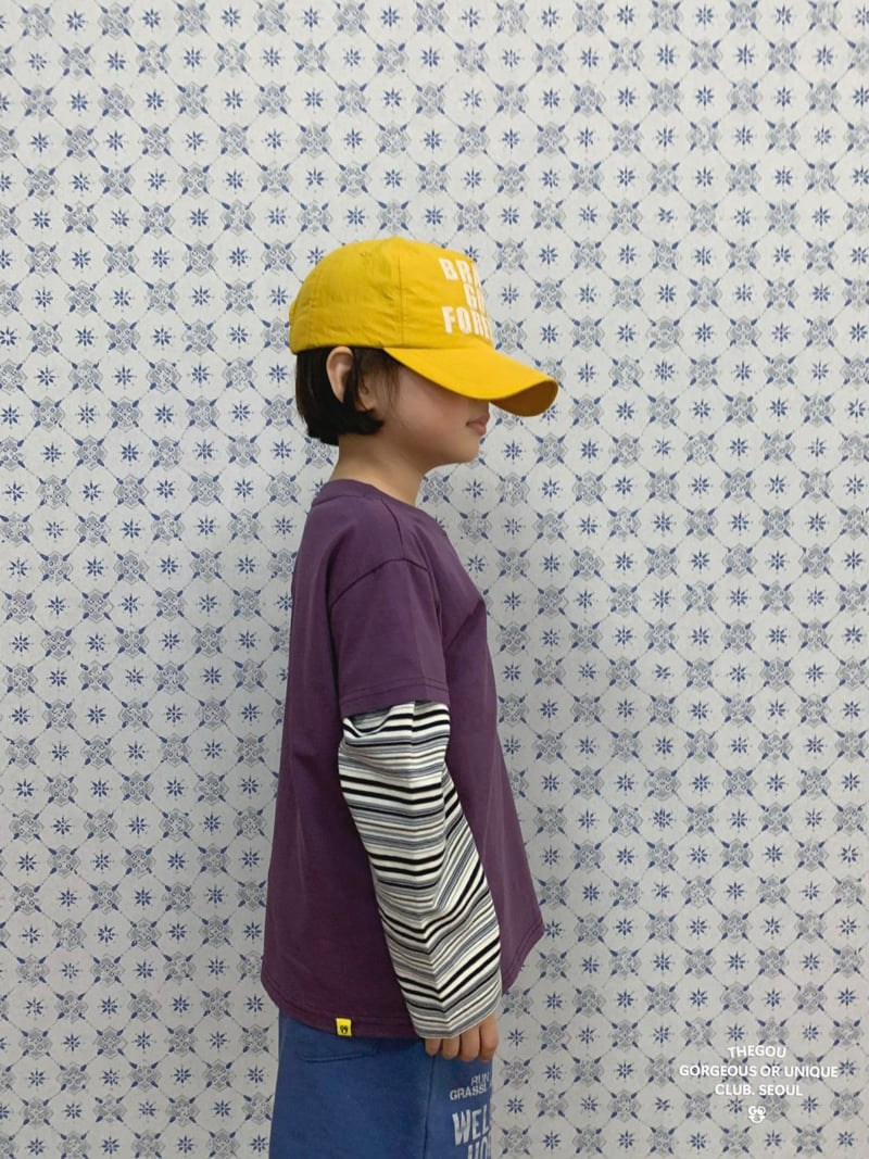go;u - Korean Children Fashion - #kidsstore - Multi Stripe Tee - 5