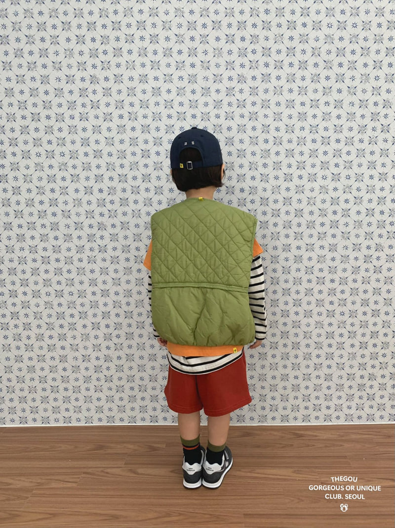go;u - Korean Children Fashion - #kidsshorts - Divide Vest - 4