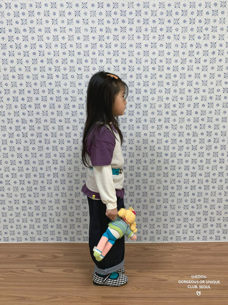 go;u - Korean Children Fashion - #kidsstore - Denim Denim Pants - 3