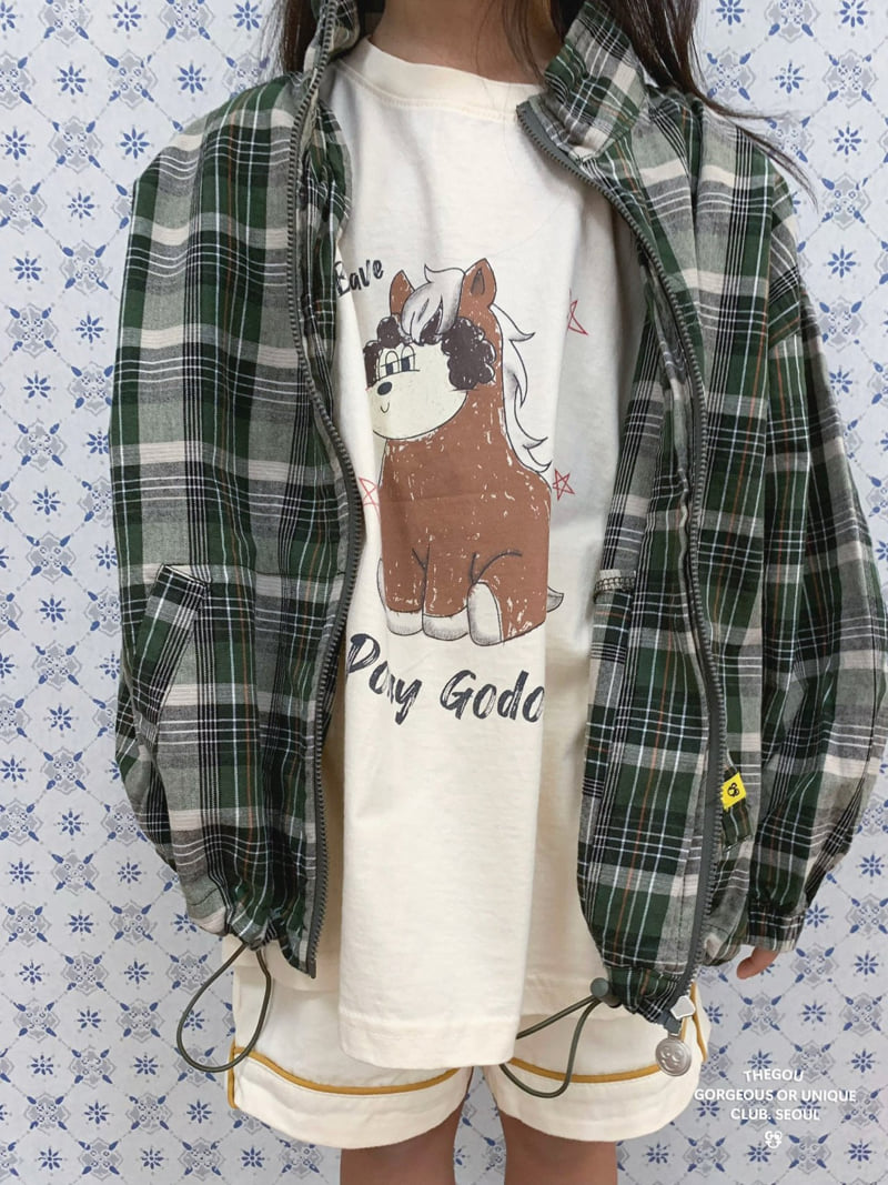 go;u - Korean Children Fashion - #kidsstore - Curve Half Pants - 10