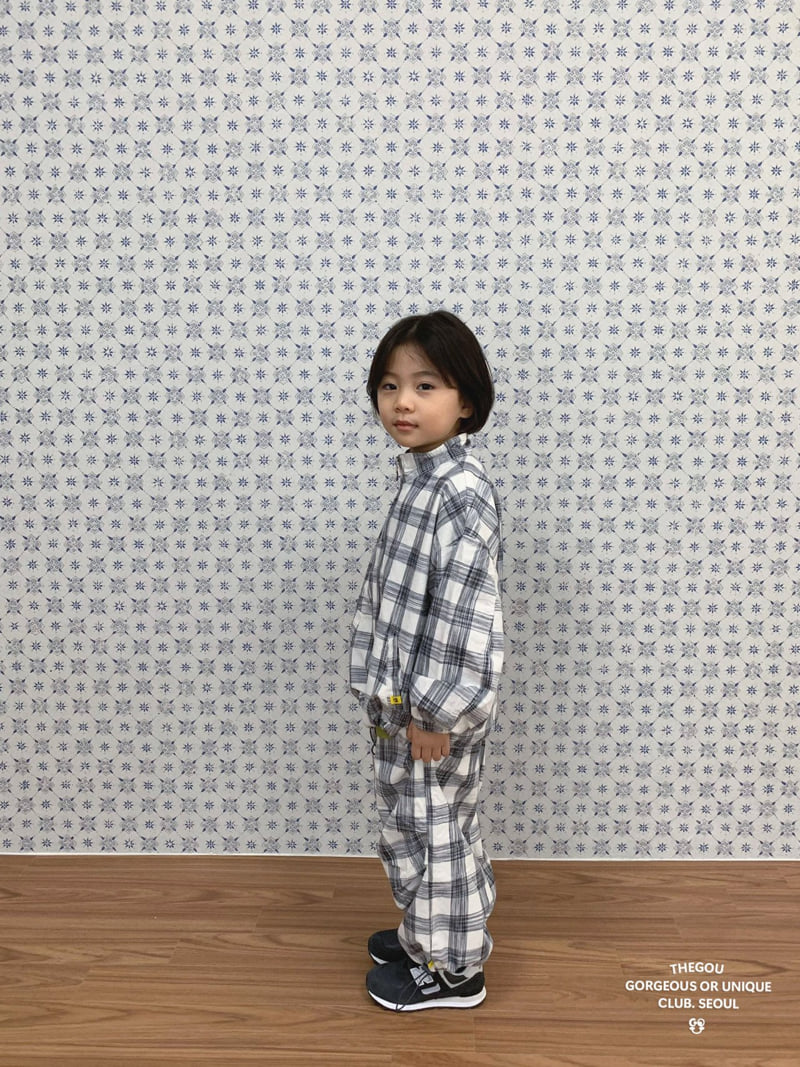 go;u - Korean Children Fashion - #kidsstore - Pleated Check Pants - 5