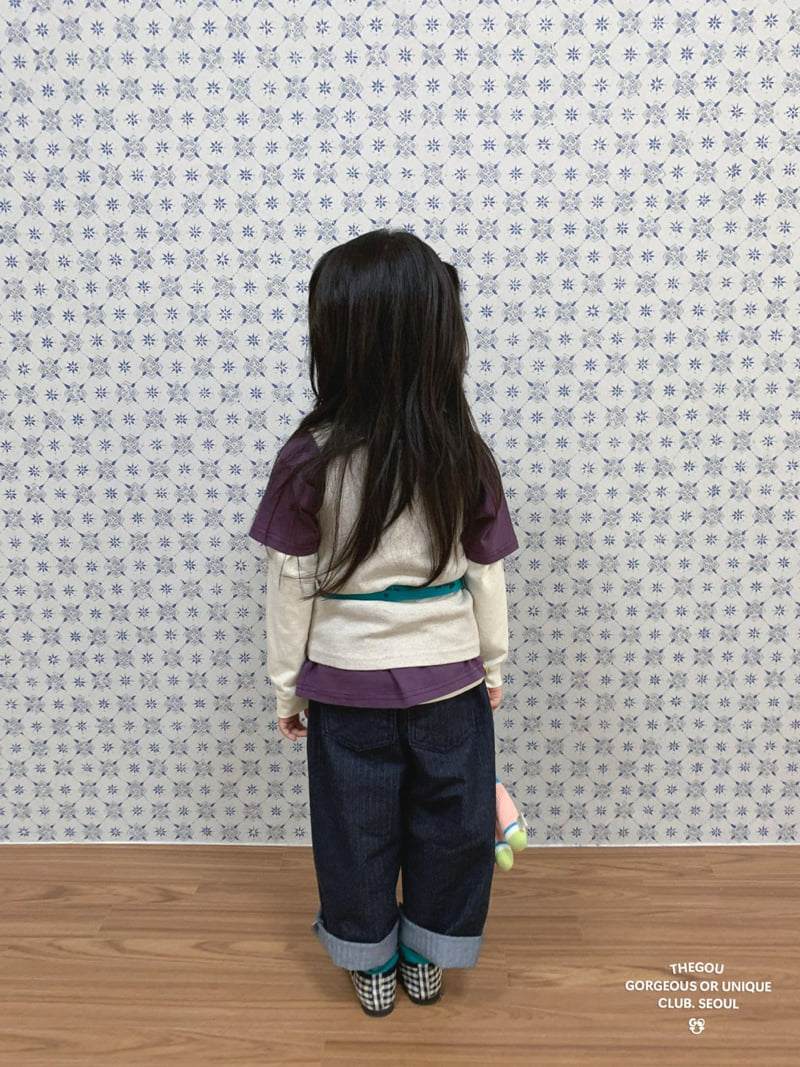 go;u - Korean Children Fashion - #kidsstore - Denim Denim Pants - 4