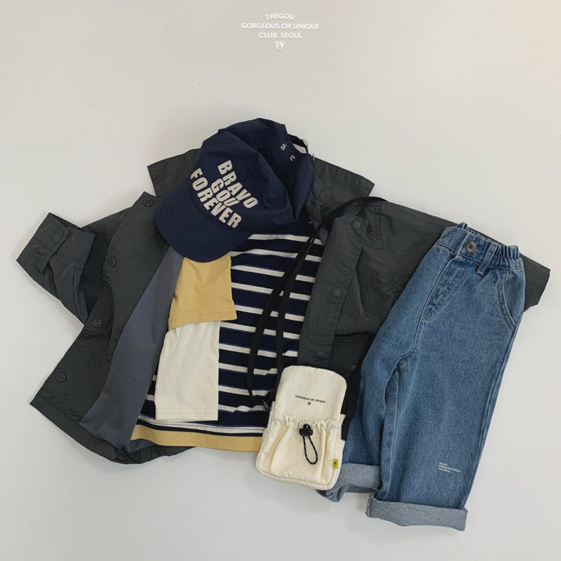 go;u - Korean Children Fashion - #kidzfashiontrend - Square Stop Jacket - 10