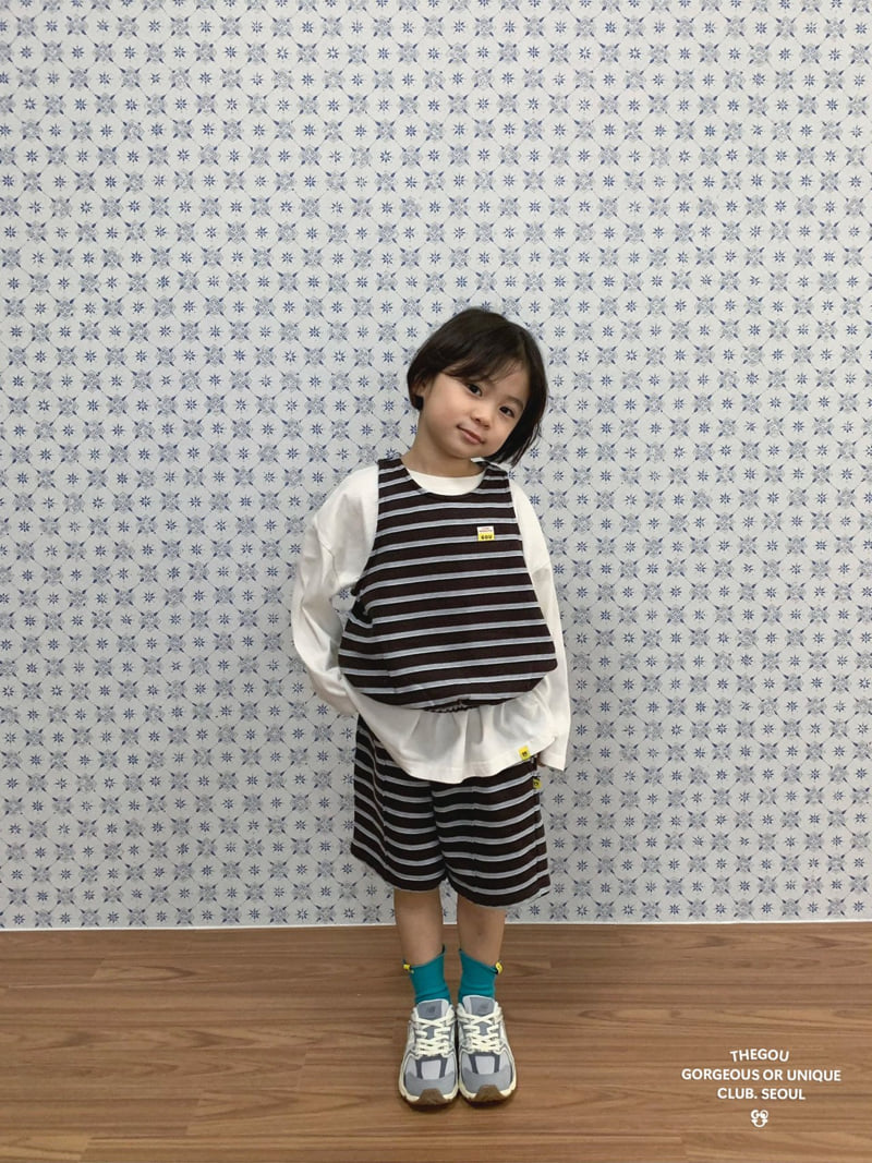 go;u - Korean Children Fashion - #littlefashionista - Mango Half Set - 3