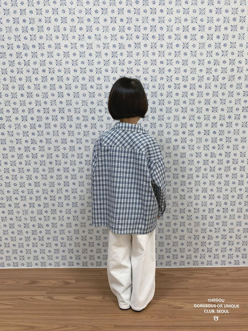 go;u - Korean Children Fashion - #Kfashion4kids - Check Shirt - 4