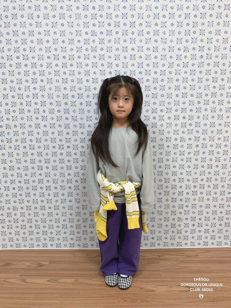 go;u - Korean Children Fashion - #littlefashionista - D Long Sleeve Tee - 12