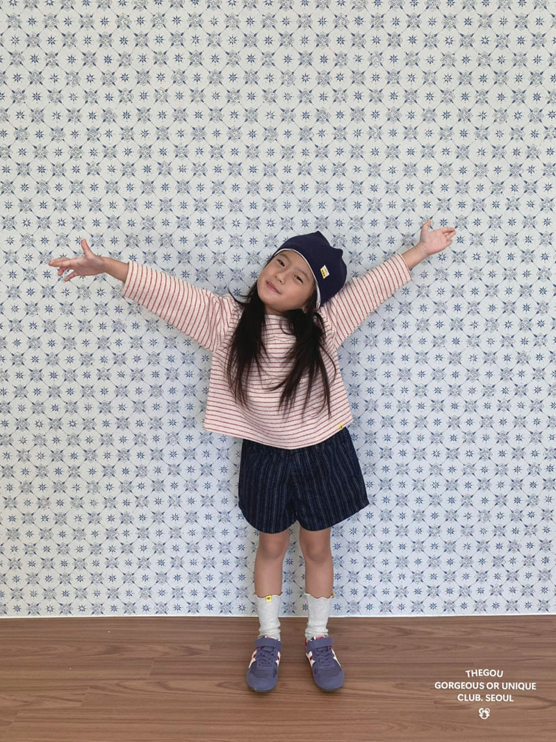 go;u - Korean Children Fashion - #littlefashionista - Neat Stripe Tee - 11