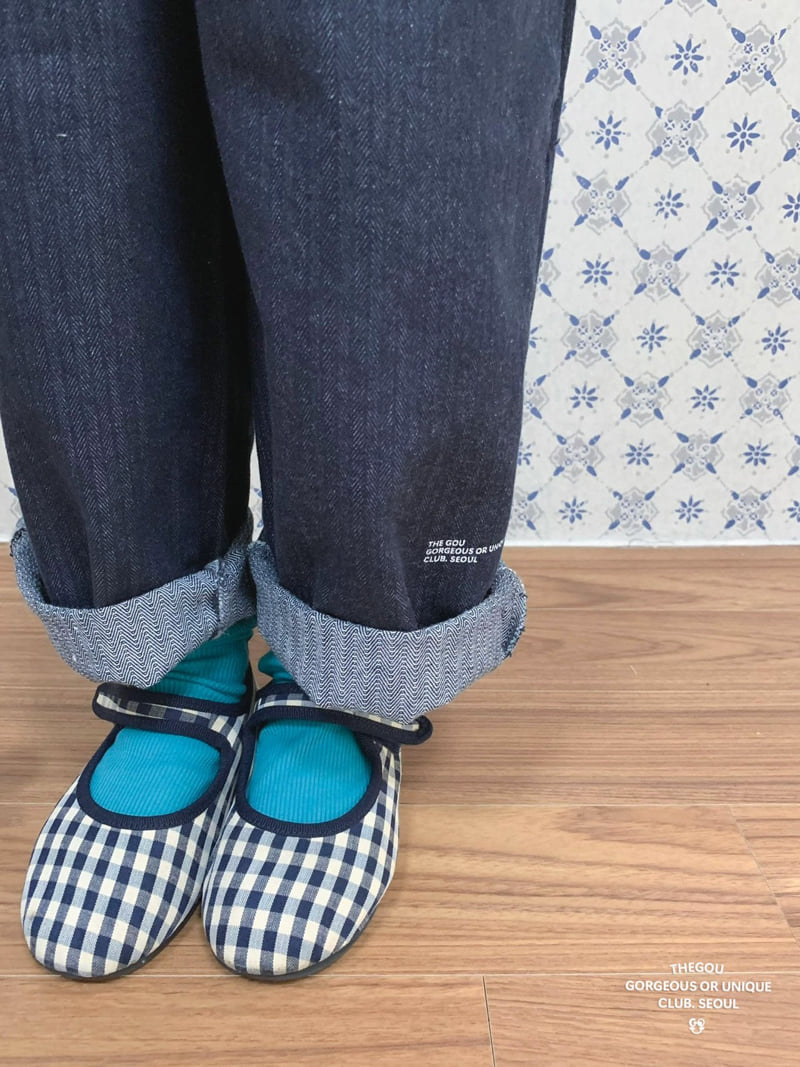 go;u - Korean Children Fashion - #littlefashionista - Denim Denim Pants - 6