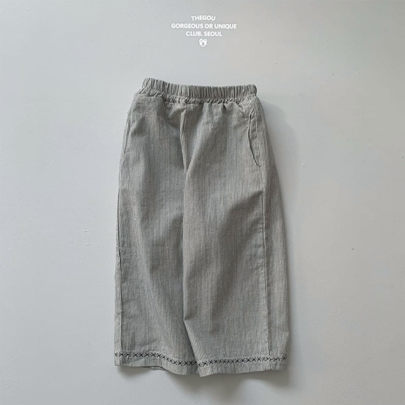 go;u - Korean Children Fashion - #littlefashionista - Tugging Pants