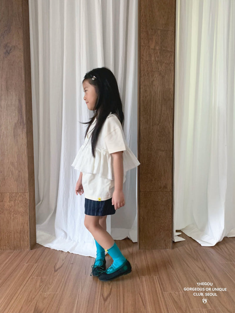 go;u - Korean Children Fashion - #Kfashion4kids - Mini Two Way Blouse - 4