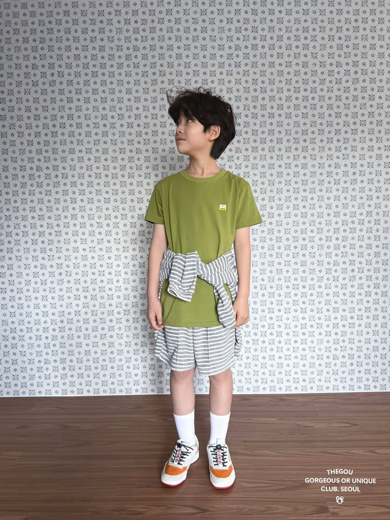 go;u - Korean Children Fashion - #littlefashionista - Seventy Tee - 3