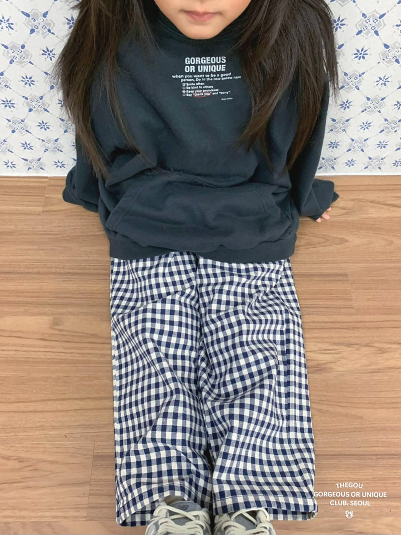 go;u - Korean Children Fashion - #magicofchildhood - Checkered Pants - 10