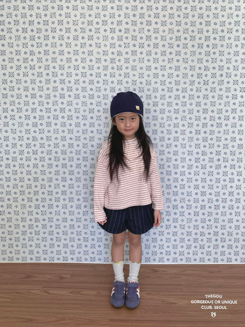 go;u - Korean Children Fashion - #magicofchildhood - Neat Stripe Tee - 12