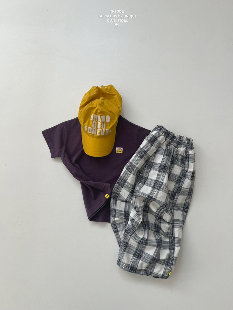 go;u - Korean Children Fashion - #magicofchildhood - Pleated Check Pants - 9