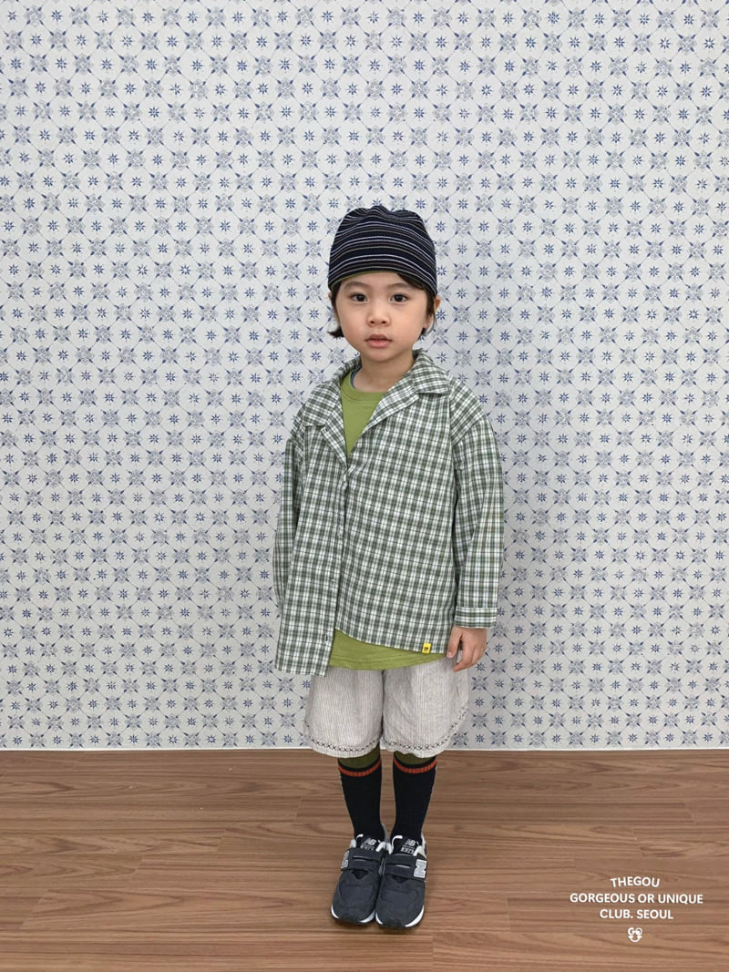 go;u - Korean Children Fashion - #magicofchildhood - Measuring-Tape Half Pants - 8