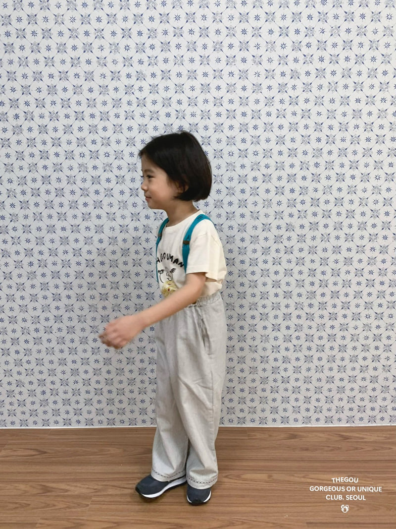 go;u - Korean Children Fashion - #minifashionista - Tugging Pants - 3