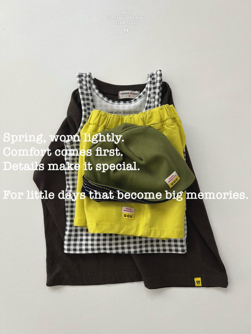 go;u - Korean Children Fashion - #minifashionista - Balance Sleeveless Top - 8