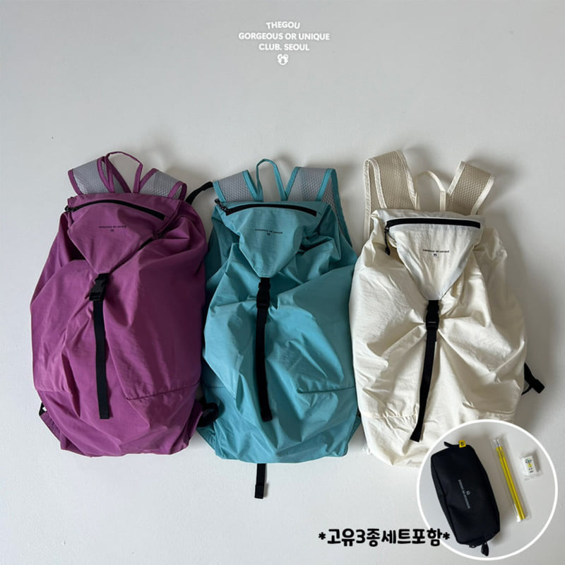 go;u - Korean Children Fashion - #prettylittlegirls - Backpack Pencil Case Set