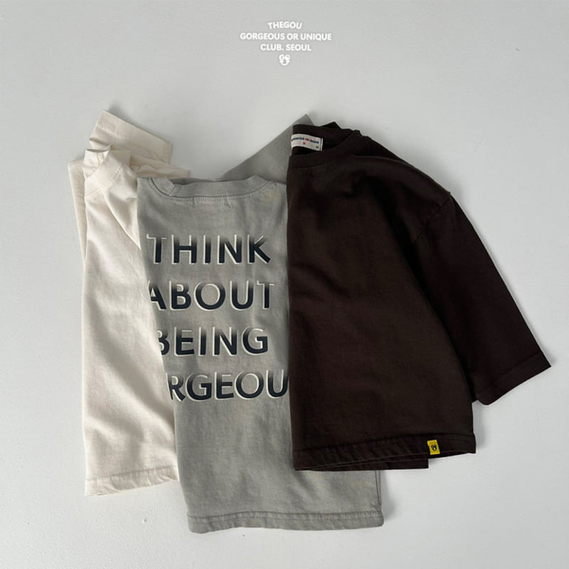 go;u - Korean Children Fashion - #prettylittlegirls - D Long Sleeve Tee