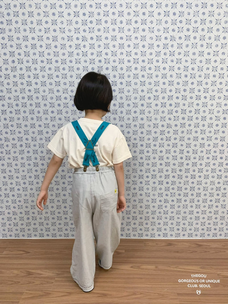 go;u - Korean Children Fashion - #minifashionista - Tugging Pants - 4