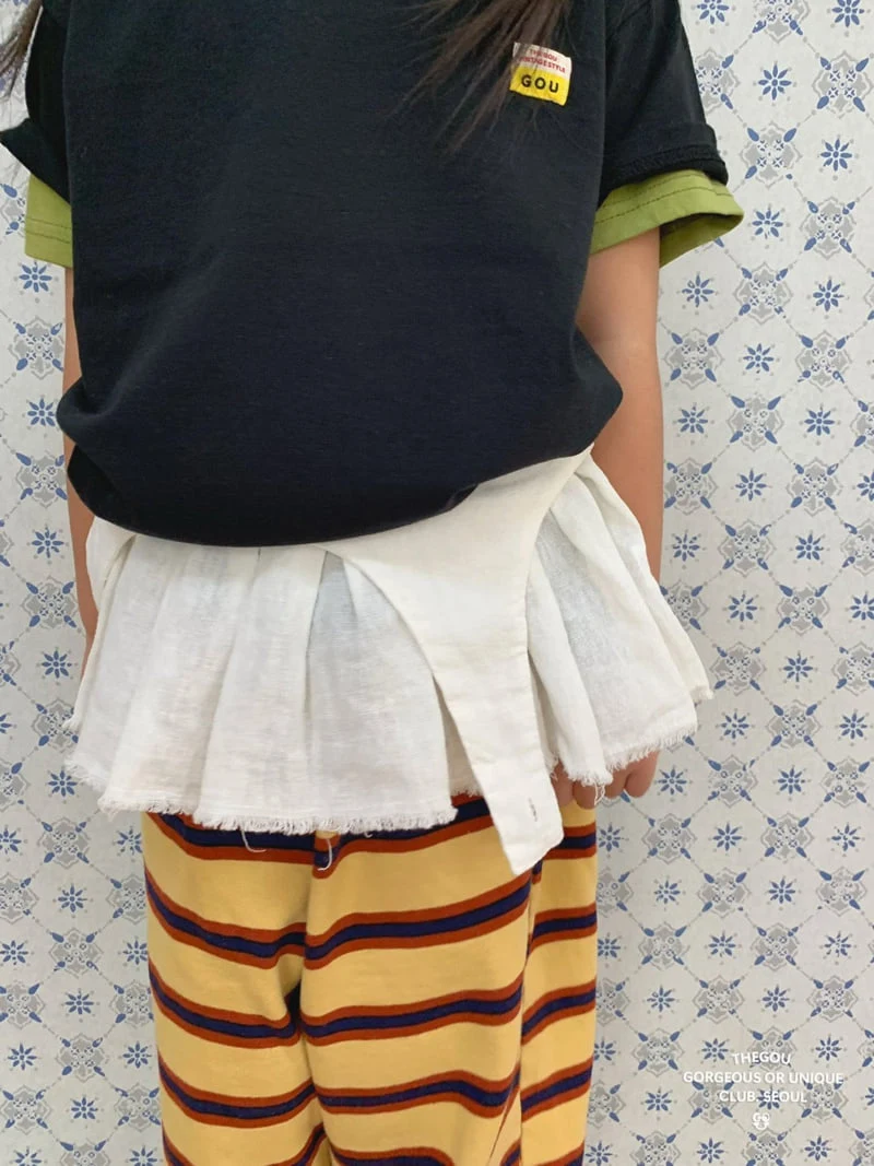 go;u - Korean Children Fashion - #prettylittlegirls - Mini Two Way Blouse - 7