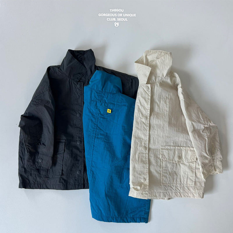 go;u - Korean Children Fashion - #toddlerclothing - Square Stop Jacket