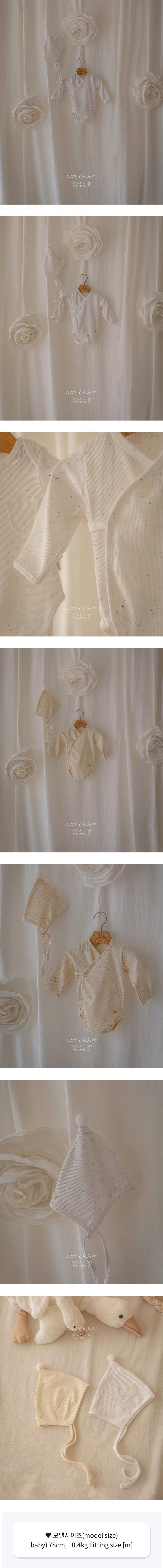 1 Gram - Korean Baby Fashion - #babyootd - Haru Newborn Suit