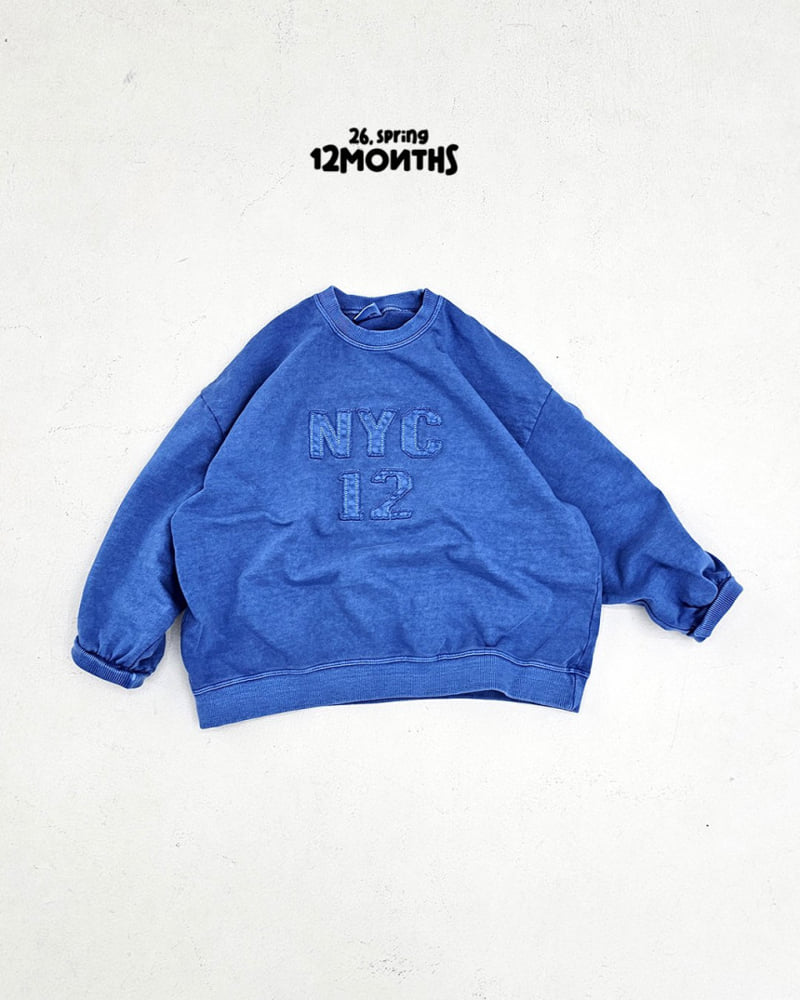 12 Month - Korean Children Fashion - #kidzfashiontrend - NY Sweatshirt - 4